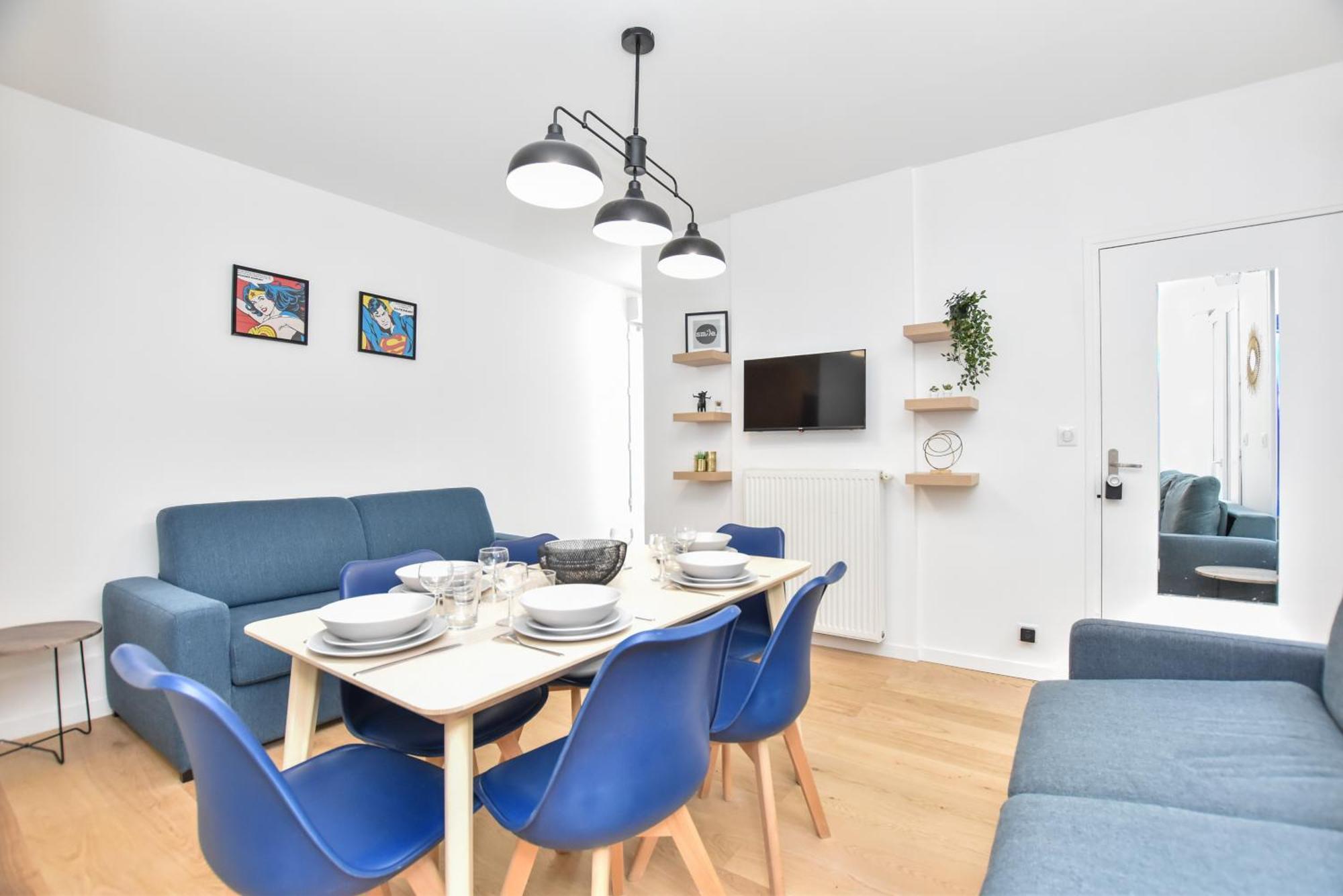 Authentic Apartment - 1Br-6P - Saint-Fargeau Paris Bagian luar foto