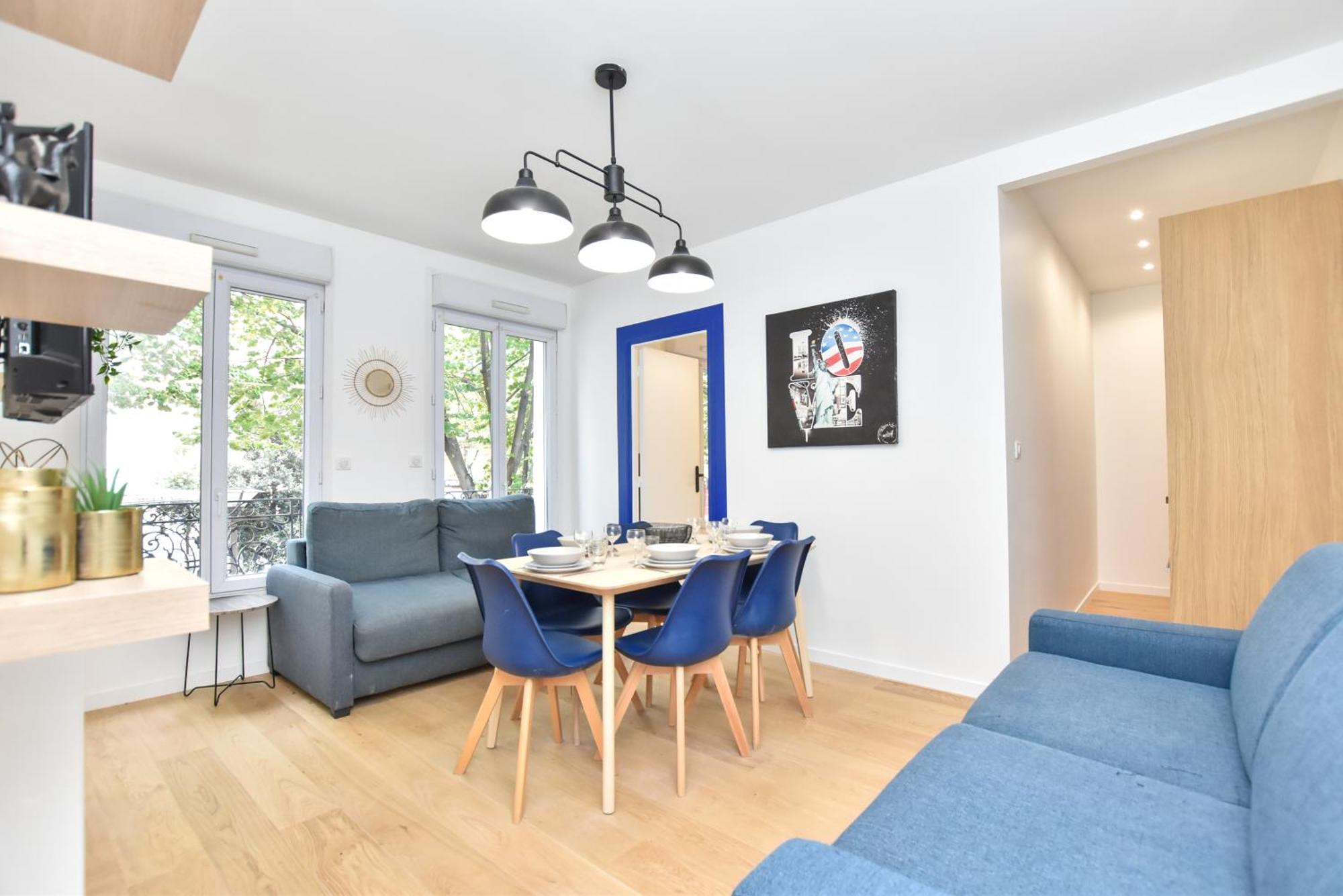 Authentic Apartment - 1Br-6P - Saint-Fargeau Paris Bagian luar foto