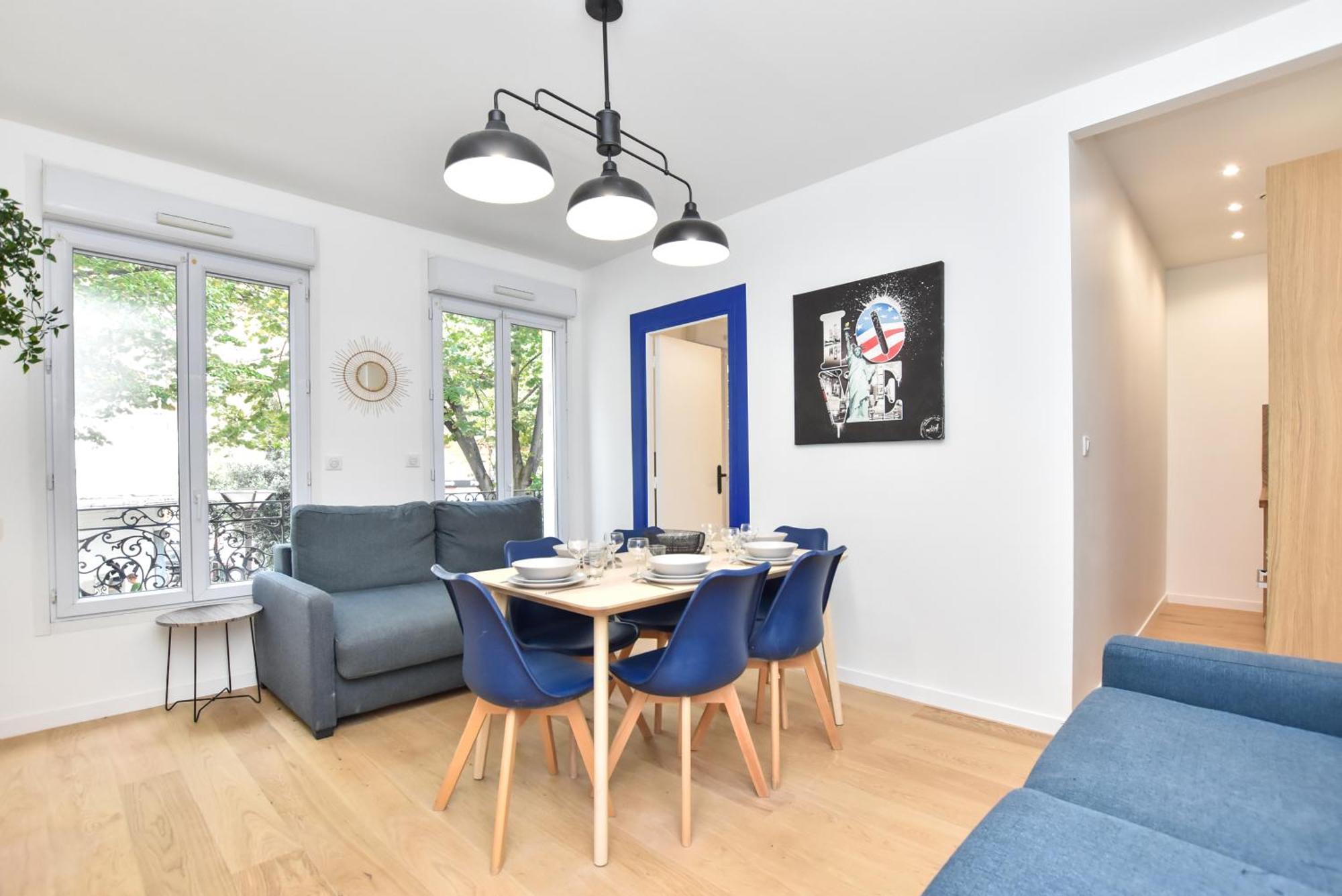 Authentic Apartment - 1Br-6P - Saint-Fargeau Paris Bagian luar foto